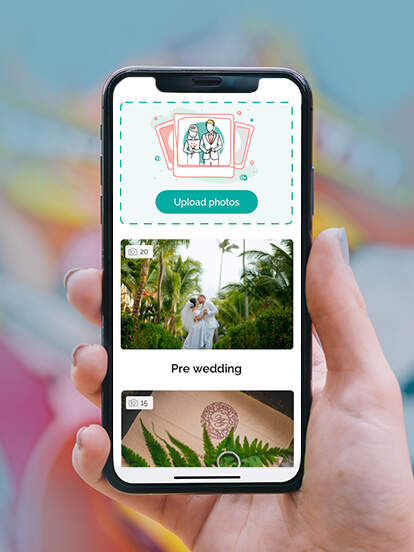 Create your wedding photo album online for free